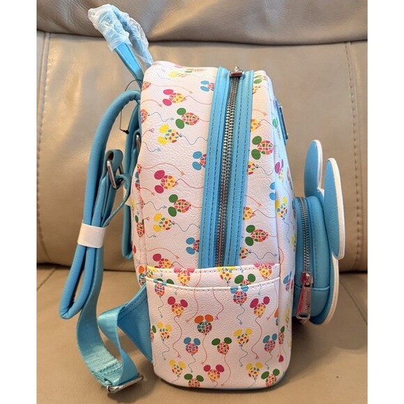 Disney World 50th Epcot Balloon Loungefly Backpack Vault Collection NEW main image 6